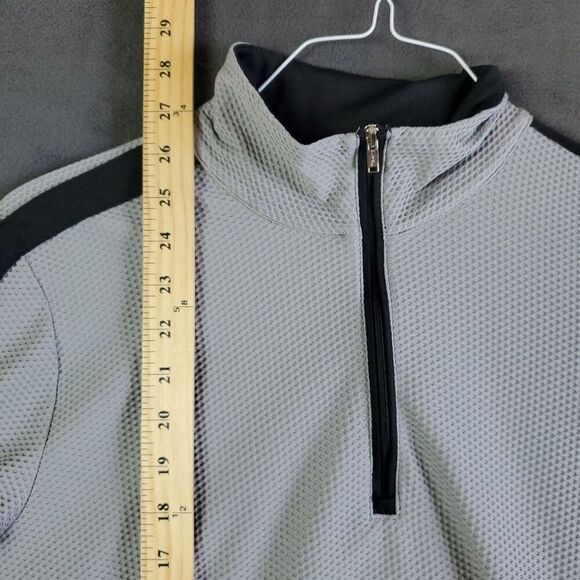 Lauren Ralph Lauren Active Women's S/XL 1/4 Zip Pullover Jacket Gray Lightweight - Picture 6 of 10